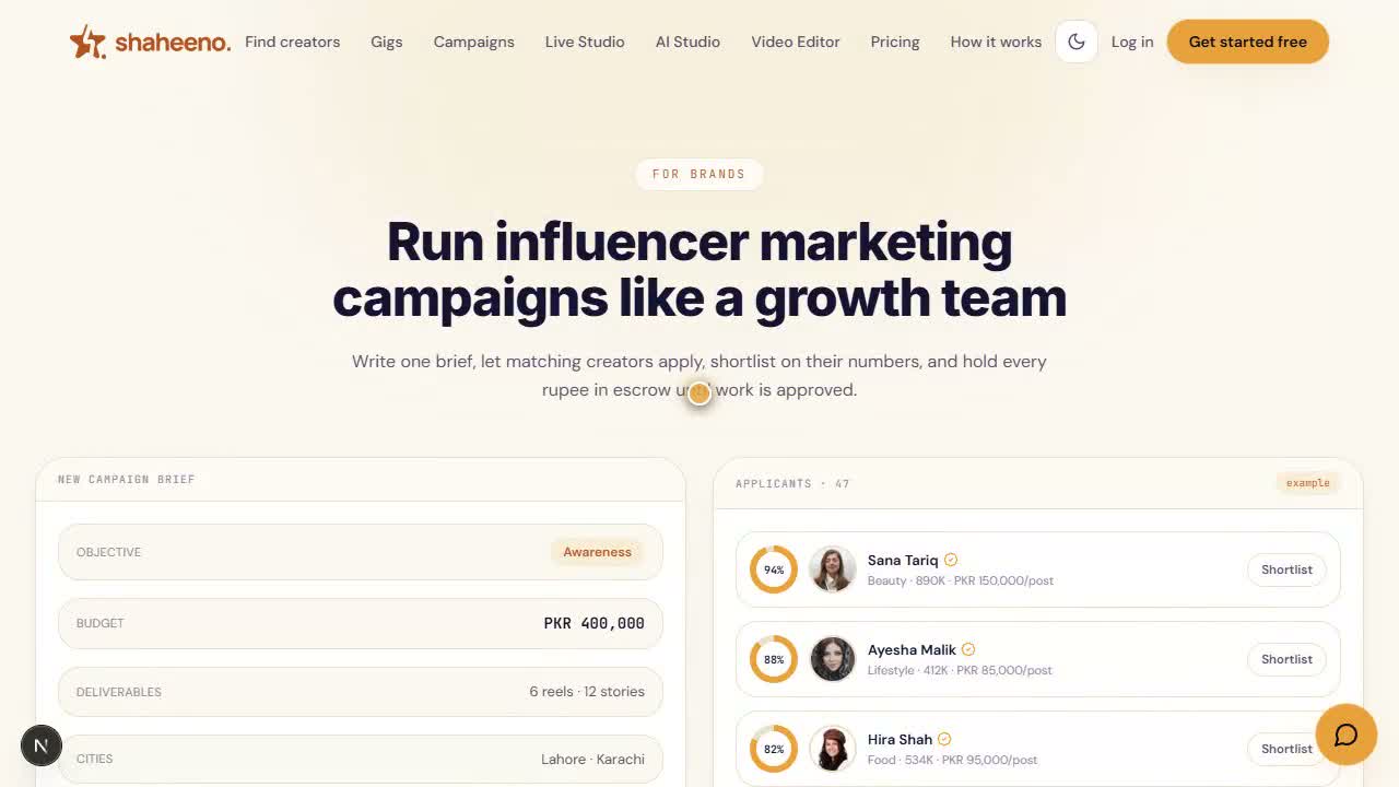 How to Post Campaign Briefs & Review Pitches
