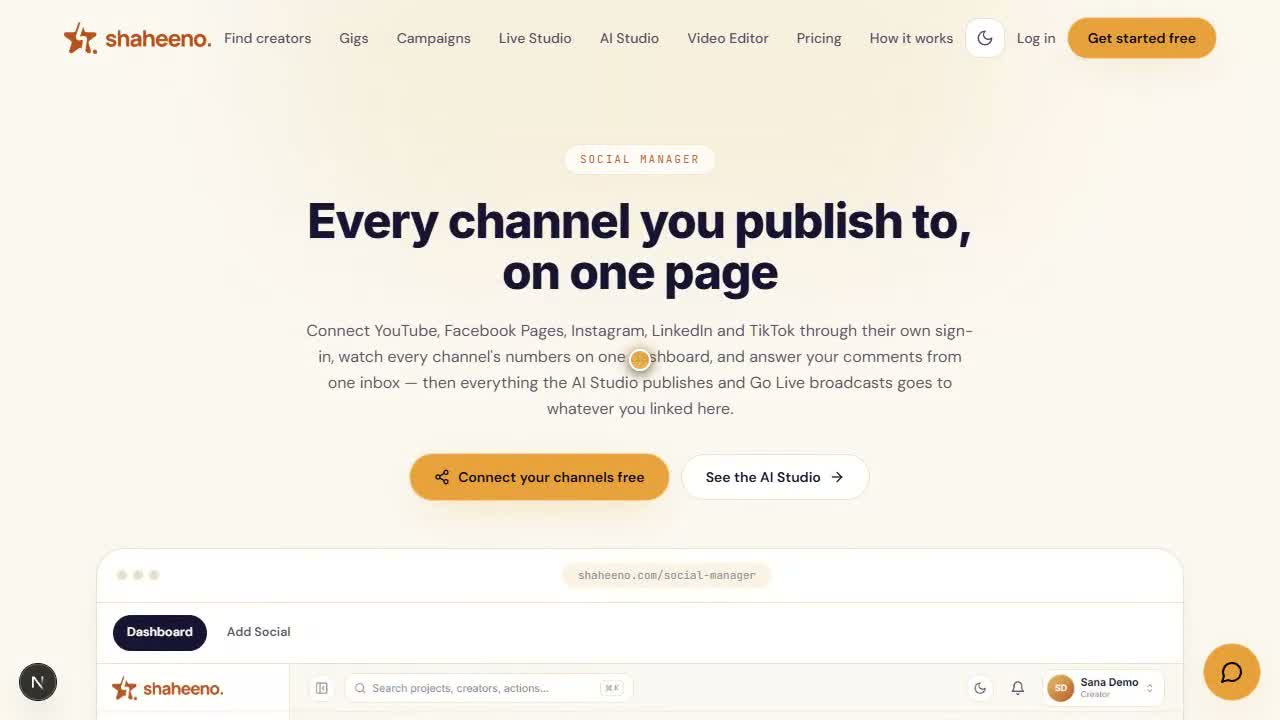 Connecting & Updating Social Platform Links
